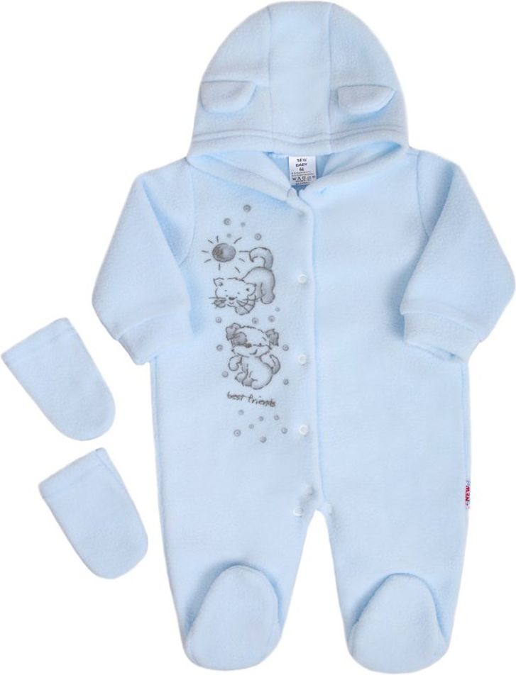 Fleecový overal New Baby Kamarádi modrý&nbsp;-&nbsp;74 (6-9m) - obrázek 15