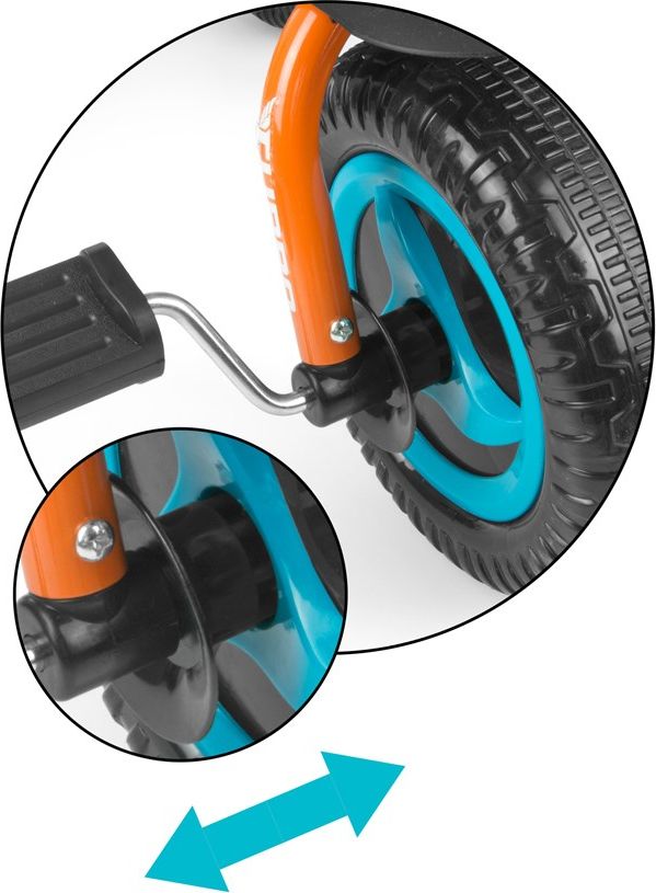 Dětská tříkolka Milly Mally Boby TURBO Varianta: blue - modrá - obrázek 10