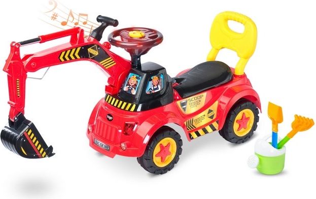 Dětské jezdítko Toyz Scoop red Červená - obrázek 1