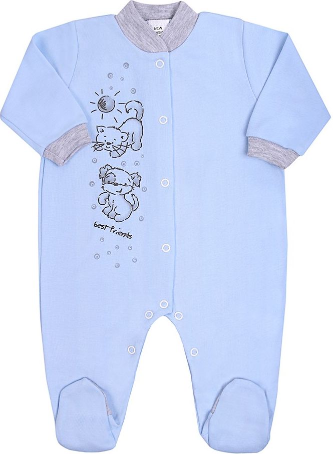 Kojenecký overal New Baby Kamarádi modrý&nbsp;-&nbsp;86 (12-18m) - obrázek 13