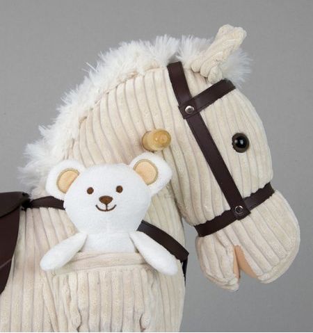 Houpací koník s melodií Milly Mally Pony Varianta: béžová - obrázek 2