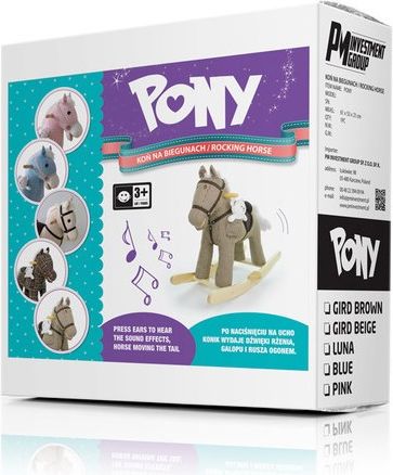 Houpací koník s melodií Milly Mally Pony Varianta: Figaro - hnědá - obrázek 14