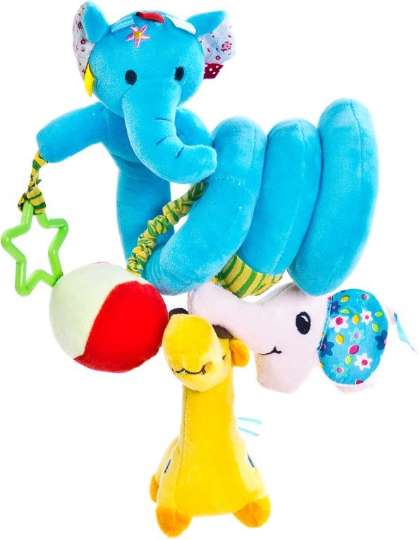 Hračka na postýlku spirála Sensillo Varianta: Motýlek - růžová - obrázek 23