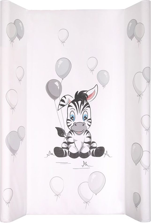 Přebalovací podložka New Baby Zebra bílá 80x50 - obrázek 1