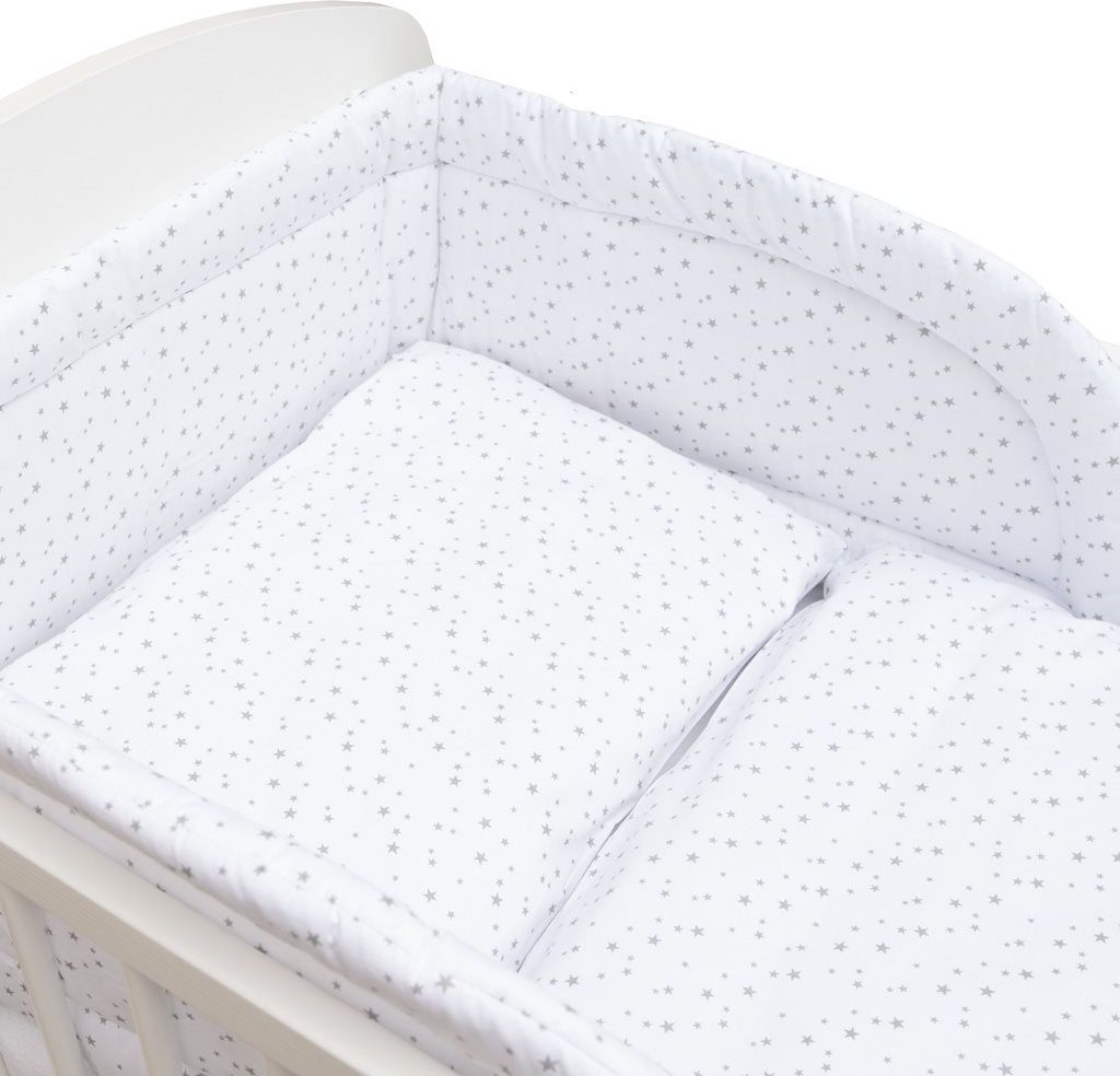 3-dílné ložní povlečení New Baby 90/120 cm šedý medvídek - obrázek 19