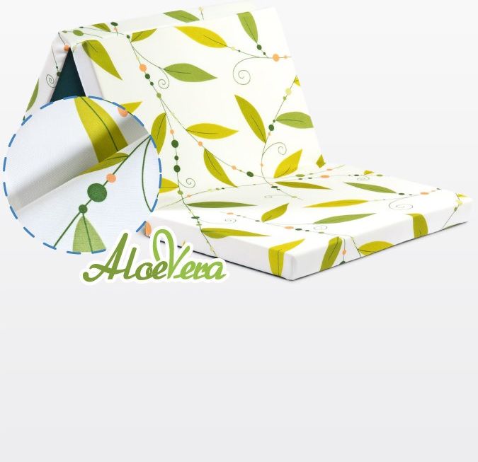 Skládací matrace do postýlky Sensillo Bloom 120X60 cm Bílá - obrázek 6