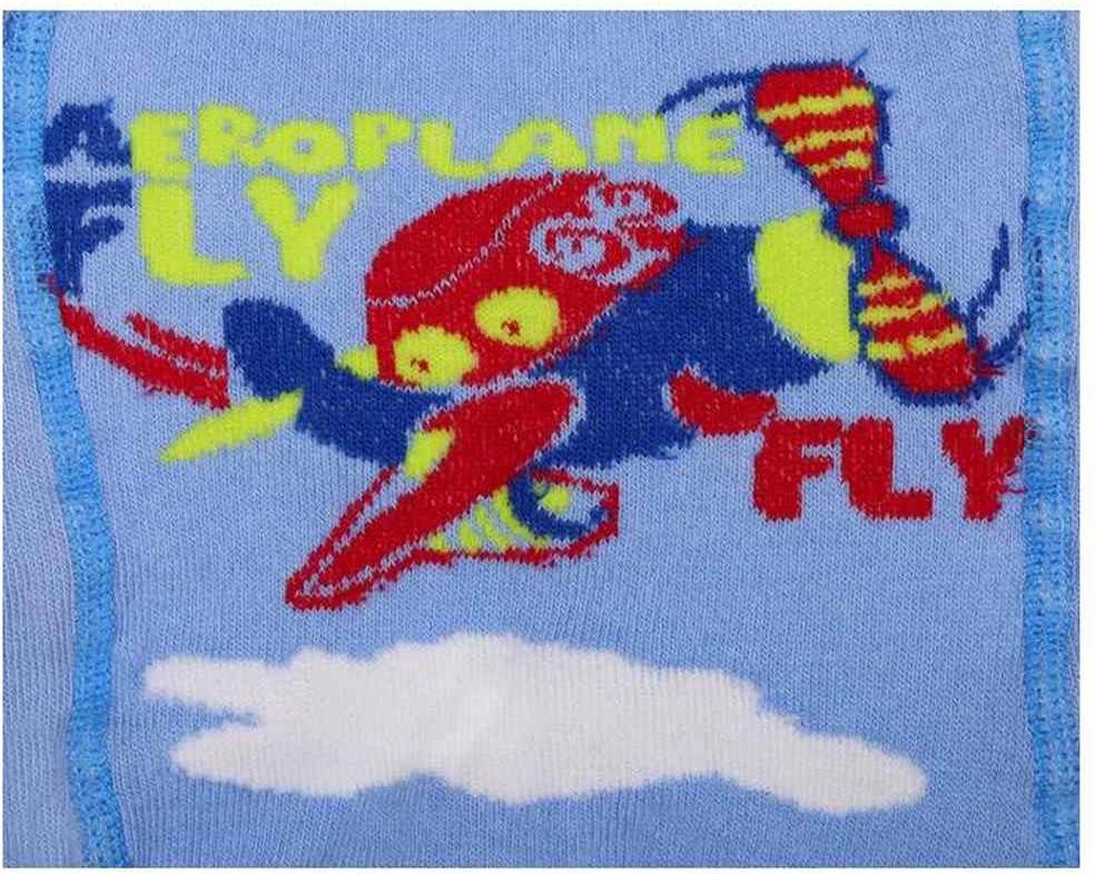 Bavlněné punčocháčky New Baby s ABS  modré letadlo fly&nbsp;-&nbsp;104 (3-4r) - obrázek 4