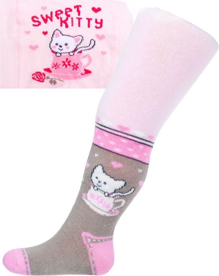 Bavlněné punčocháčky New Baby růžové s koníkem&nbsp;-&nbsp;80 (9-12m) - obrázek 52