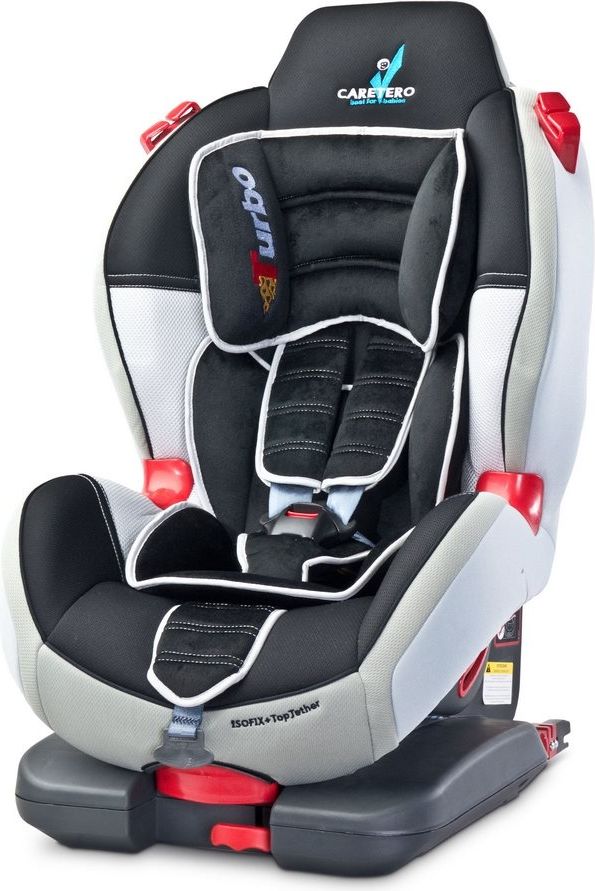 Autosedačka CARETERO Sport TurboFix Varianta: grey 2016 - šedá - obrázek 19