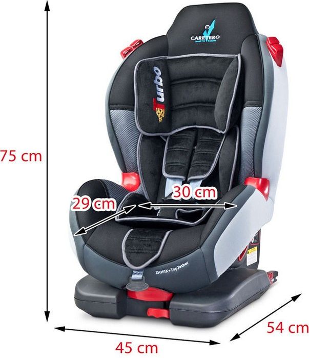 Autosedačka CARETERO Sport TurboFix Varianta: purple 2016 - fialová - obrázek 24