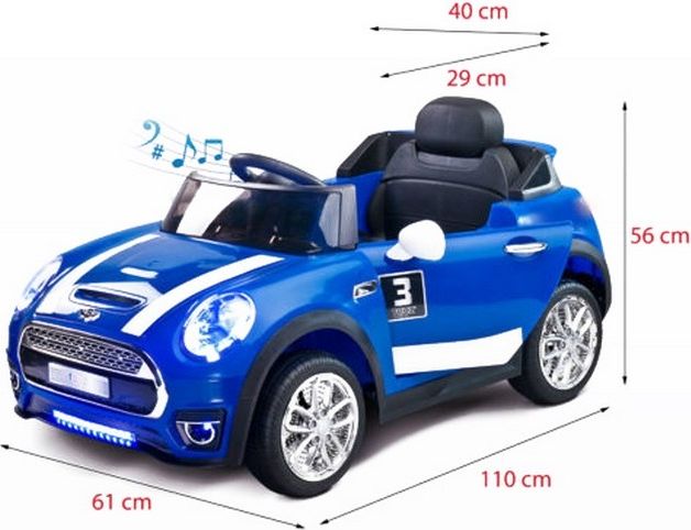 Elektrické autíčko Toyz Maxi červené Červená - obrázek 14