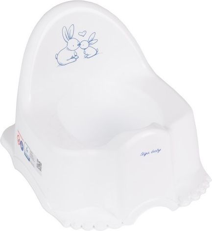 Dětský nočník Royal bílo černý - obrázek 3