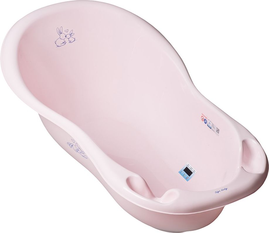 Vanička 102 cm s výpustí Tega Baby Little Bunny Powder Pink 2018 - obrázek 4