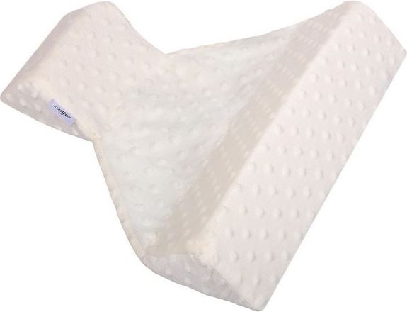 Trojhranná opěrka z Minky Womar smetanová - obrázek 5
