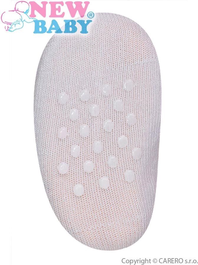 Kojenecké ponožky New Baby s ABS růžovo-fialové my heart - 62 (3-6m) - obrázek 15