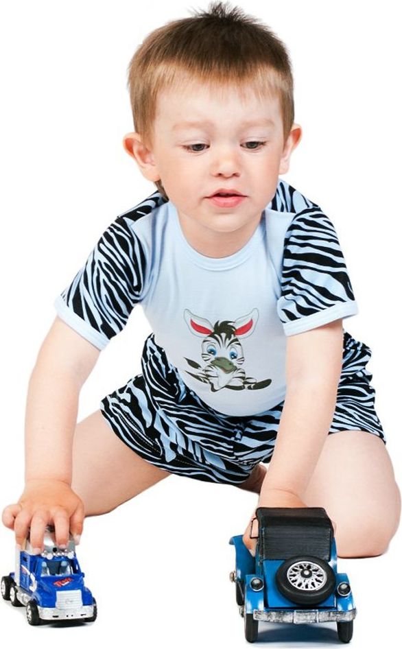 Dětské kraťasy New Baby Zebra růžové&nbsp;-&nbsp;128 (7-8 let) - obrázek 2