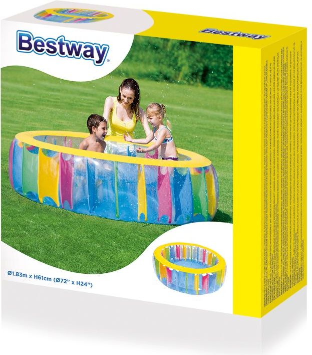 Dětský nafukovací bazén Bestway Varianta: moře - modrá - obrázek 5