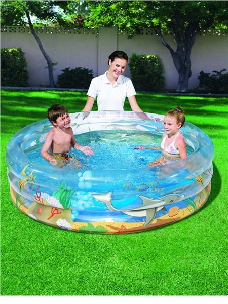 Dětský nafukovací bazén Bestway Varianta: moře - modrá - obrázek 9