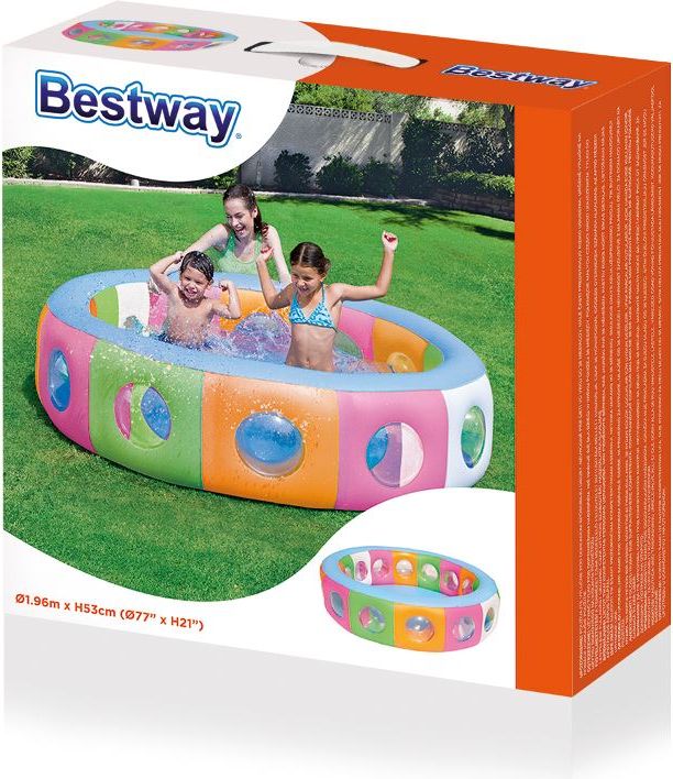 Dětský nafukovací bazén Bestway Varianta: moře - modrá - obrázek 11