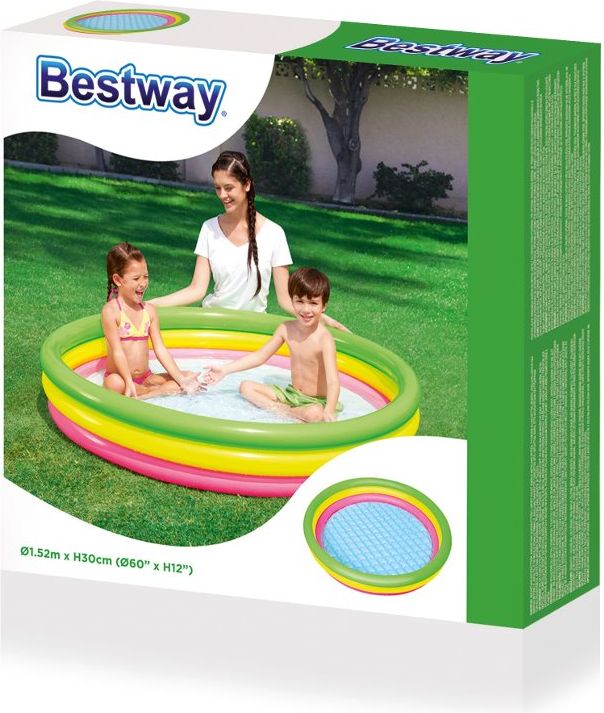 Dětský nafukovací bazén Bestway Varianta: moře - modrá - obrázek 14