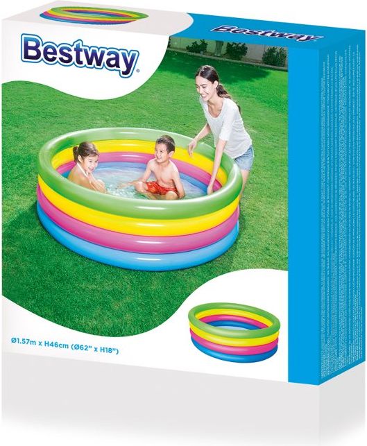 Dětský nafukovací bazén Bestway Varianta: moře - modrá - obrázek 17