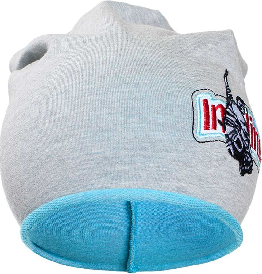 Podzimní dětská čepička New Baby In-line tmavě šedá&nbsp;-&nbsp;110 (4-5r) - obrázek 2