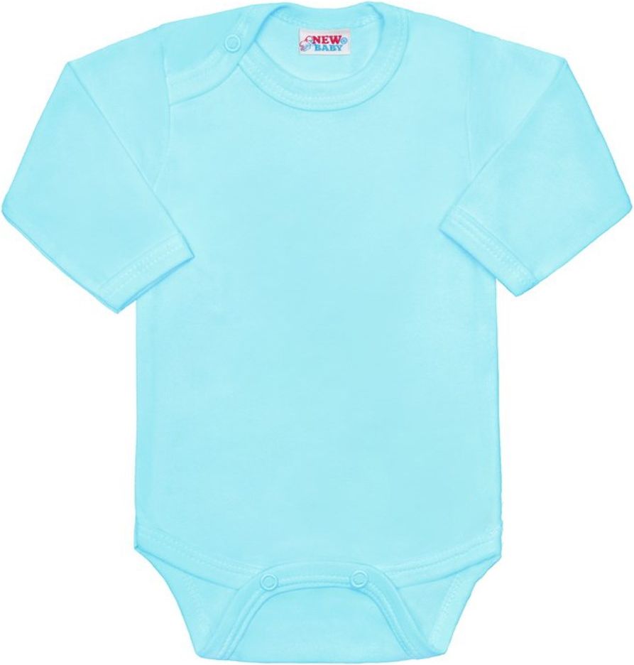 BIO body s dlouhým rukávem New Baby růžové&nbsp;-&nbsp;80 (9-12m) - obrázek 2