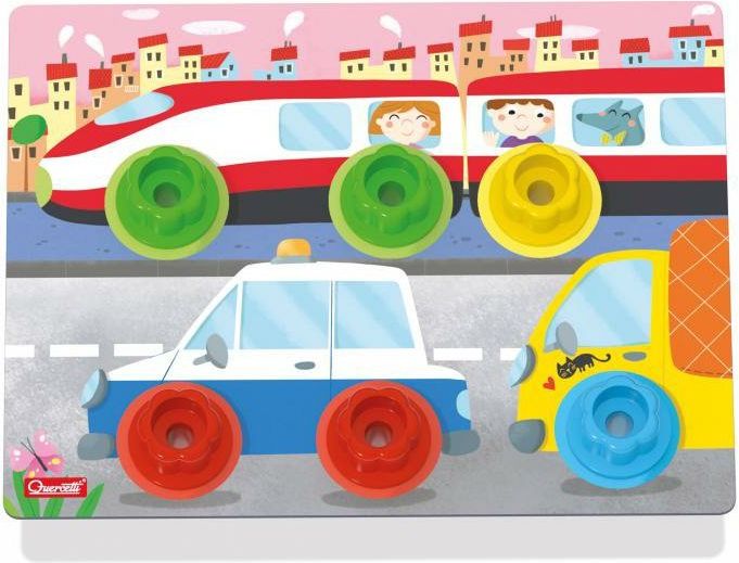 Quercetti Play Lab nuts & bolts boards – tabulky se šroubky a matičkami - obrázek 3