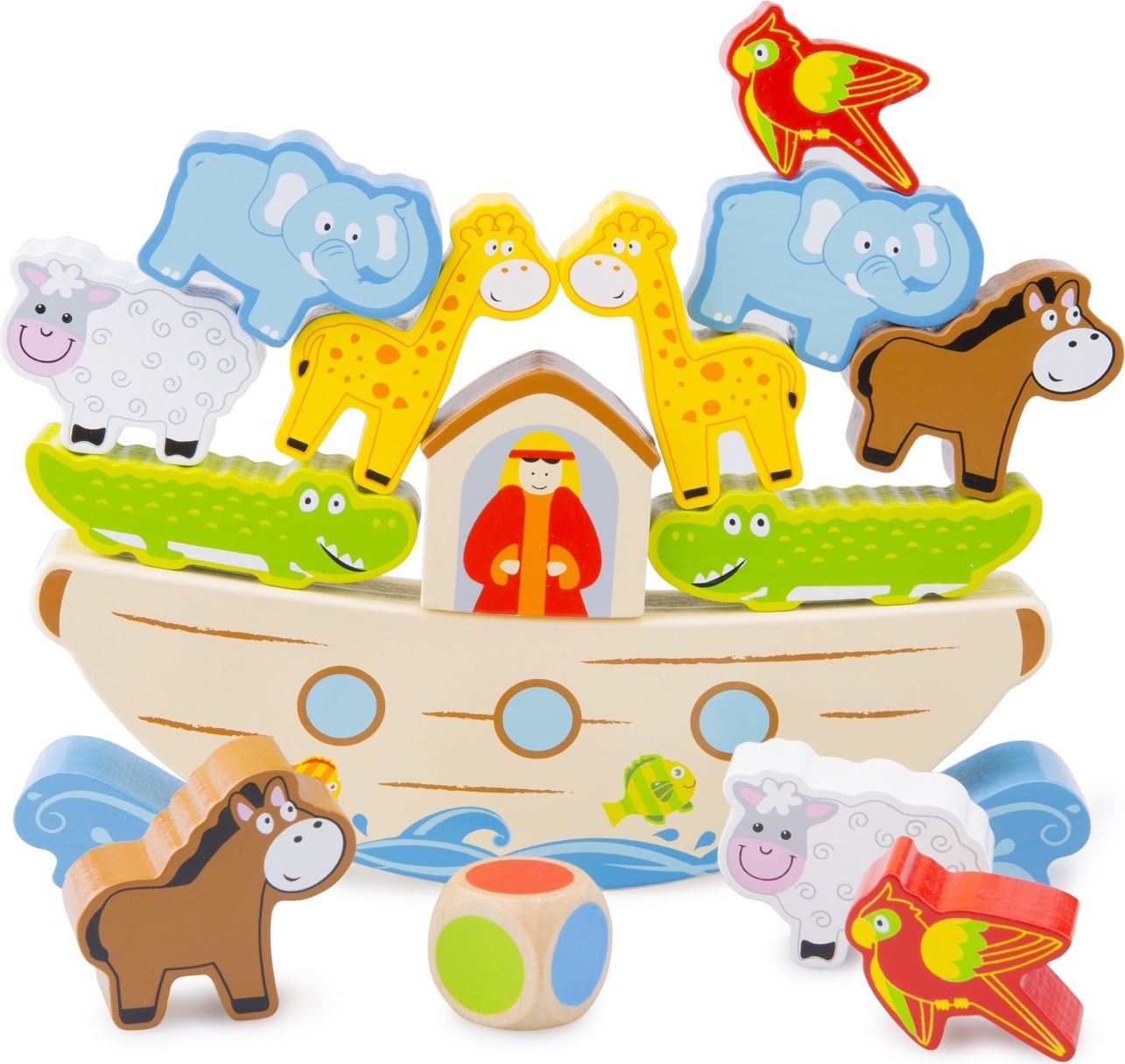 New Classic Toys Balanční hra Noemova archa - obrázek 1