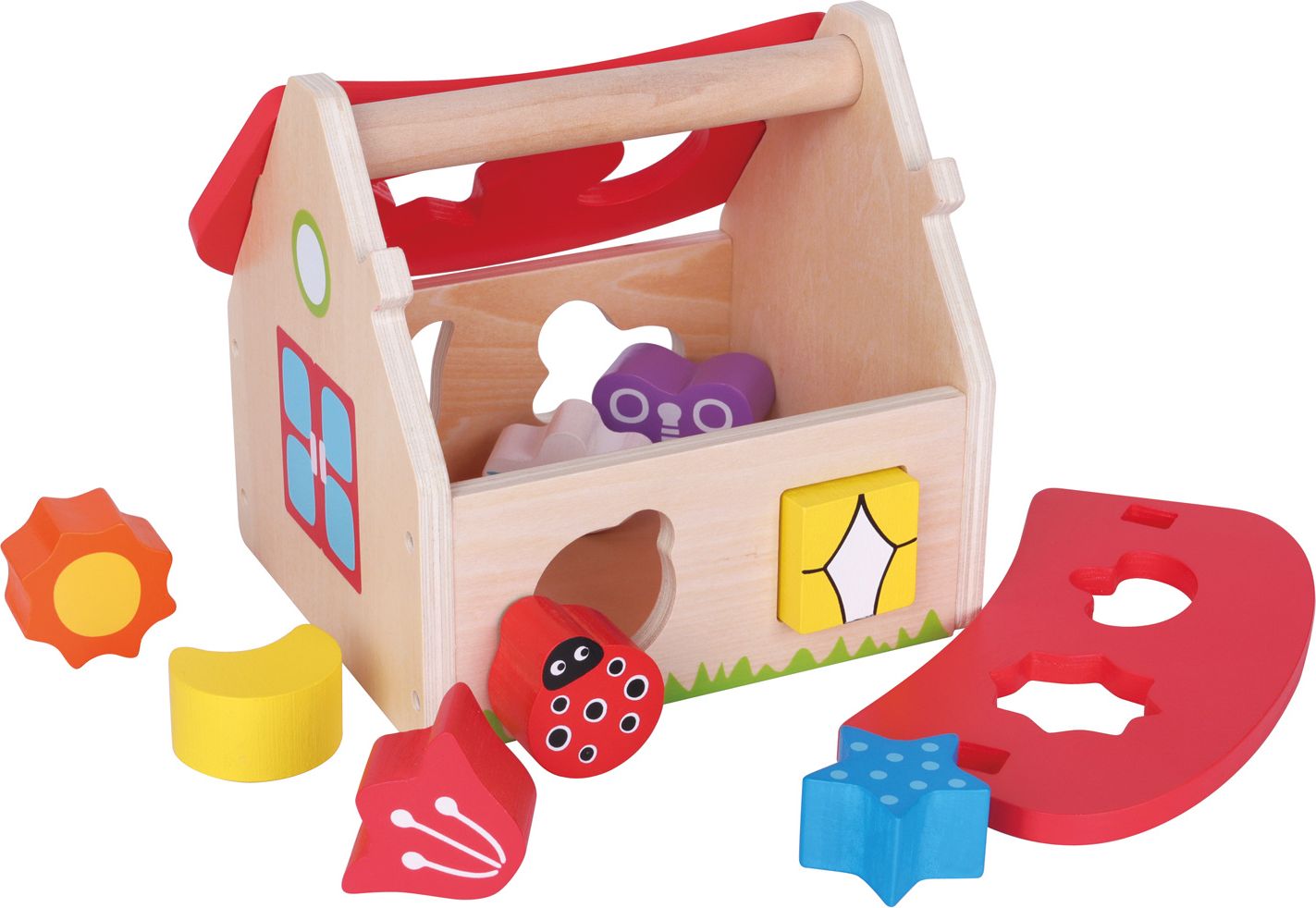 New Classic Toys Domeček s tvary - obrázek 3