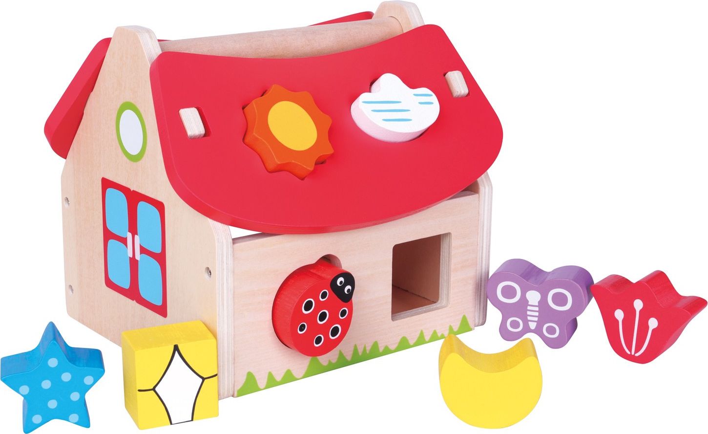 New Classic Toys Domeček s tvary - obrázek 4