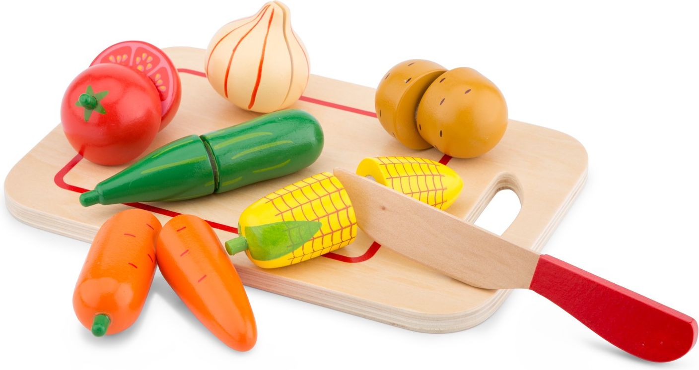 New Classic Toys Dřevěná krájecí zelenina - obrázek 3