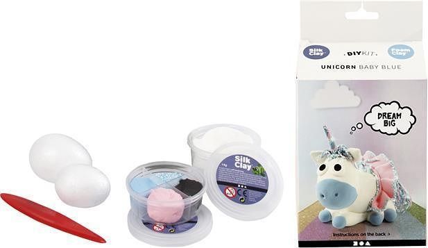 Kreativní sada "Unicorn baby Blue", modrá, CREOTIME - obrázek 1