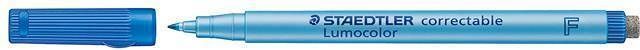 Popisovač "Lumocolor 305 F", modrá, OHP, 0,6 mm, nepermanentní, STAEDTLER - obrázek 2