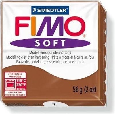 FIMO® soft 8020 56g hnědá - obrázek 1