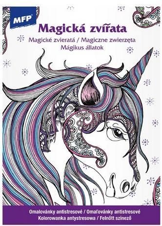 Omalovánky antistresové Magická zvířata 210x290mm MFP paper - obrázek 1