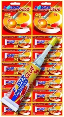 Vteřinové lepidlo "power glue" 3g - obrázek 1