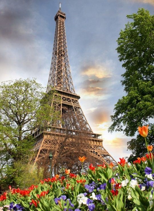 Grafika Puzzle 300 dílků Eiffel Tower, France - obrázek 1
