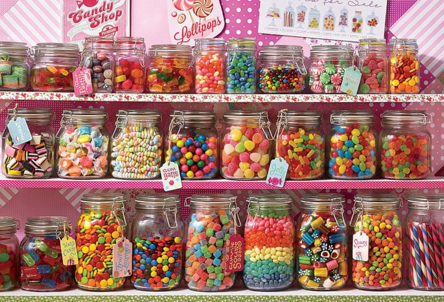 Cobble Hill Puzzle 2000 dílků Candy Store - obrázek 1