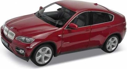 Welly - BMW X6 1:24 červená - obrázek 1