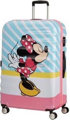 American Tourister AT Dětský kufr Wavebreaker Disney Spinner 77/29 Minnie Pink Kiss - obrázek 1