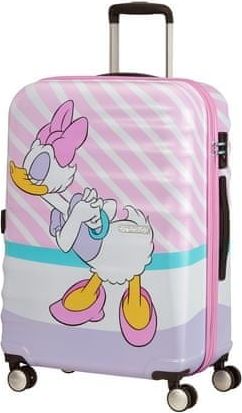 American Tourister AT Dětský kufr Wavebreaker Disney Spinner 67/26 Daisy Pink Kiss - obrázek 1