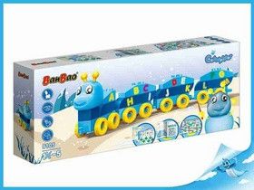 BanBao Caterpillar Young Ones housenka písmenka 40 ks - obrázek 1