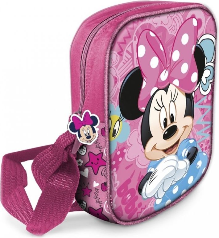 Star (Italy) · Dětská / dívčí taška přes rameno s 3D obrázkem Minnie Mouse - Disney - kabelka. crossbag - obrázek 1