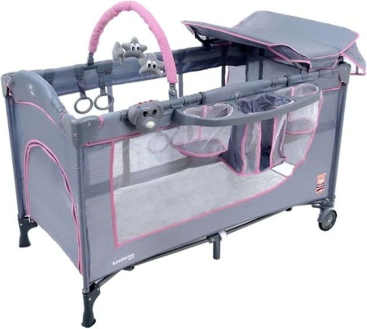 Ourbaby Comfort Plus Pink-Grey růžová šedá - obrázek 1