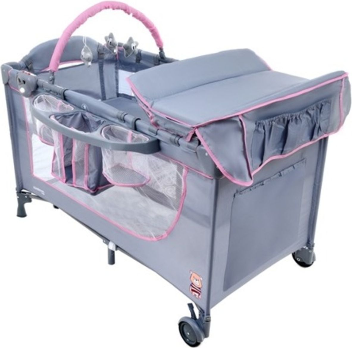 Ourbaby Comfort Plus Pink-Grey růžová šedá - obrázek 2