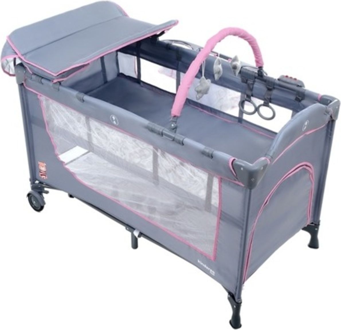 Ourbaby Comfort Plus Pink-Grey růžová šedá - obrázek 3