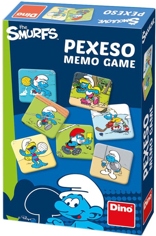 Dino ŠMOULÍ SPORTY Pexeso - obrázek 1