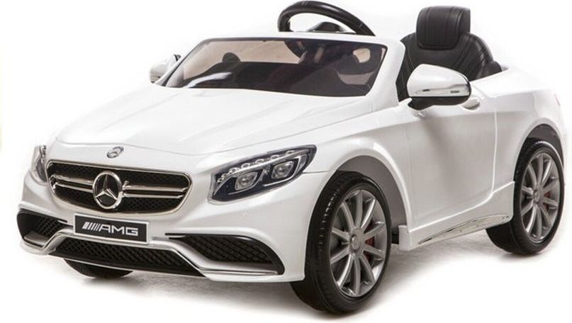Mamido  Elektrické autíčko Mercedes S63 AMG bílé  L-1715 - obrázek 1