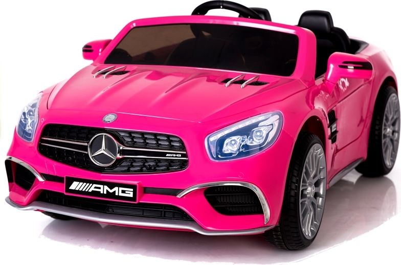 Mamido Dětské elektrické autíčko Mercedes SL65 MP3 růžové L-2339 - obrázek 1